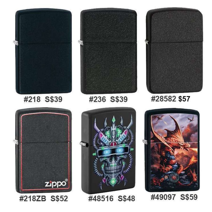 Zippo (218, 218zb, 236, 28582, 48516, 49097) – VillageSmith